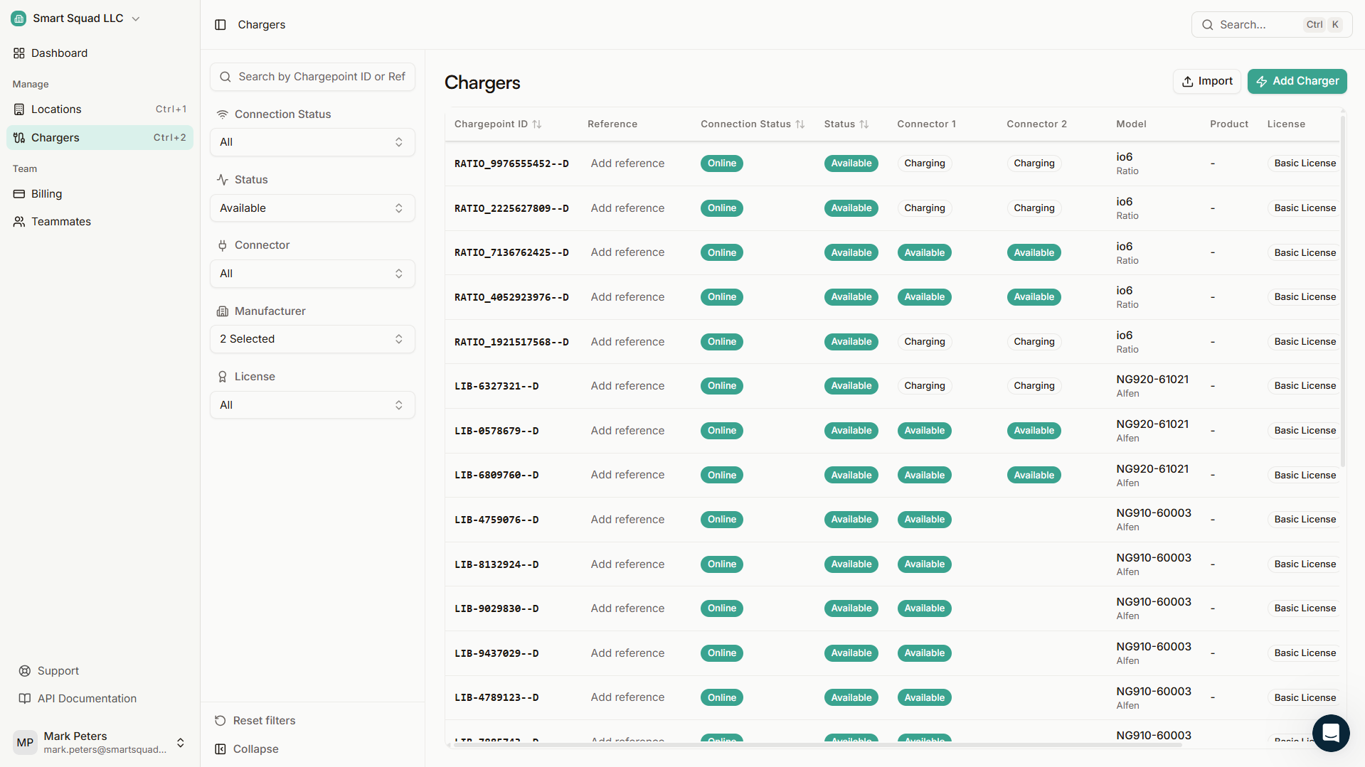 Plugchoice charger fleet management